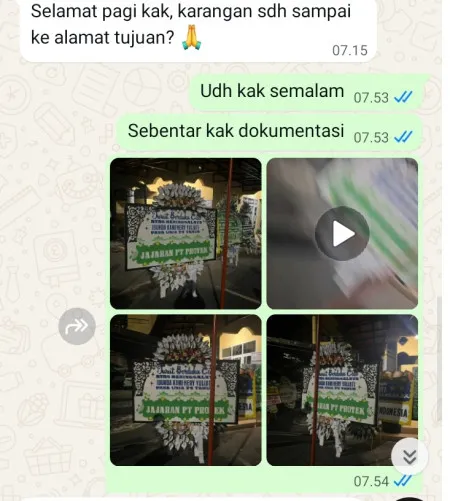 Pengiriman Papan Bunga Selamat Cipinang Besar Selatan
