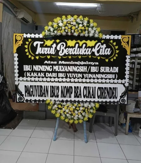 Papan Bunga Duka Cipinang Besar Selatan