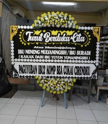 Papan Bunga di Cipinang Besar Selatan